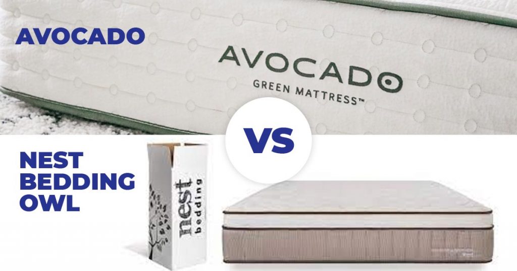 avocado mattress vs nest bedding